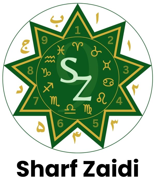 Sharf Zaidi - Islamabad's Top Numerologist - Logo