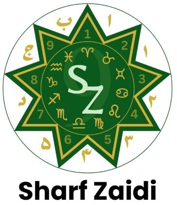 Sharf Zaidi Numerologist Logo
