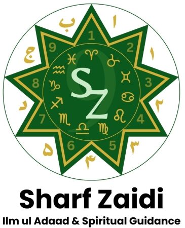 Sharf Zaidi Numerologist Logo